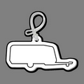 Camper Trailer (Outline) Luggage/Bag Tag W/ Tab